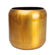 Aurum Cylinder planter, Ø 33 cm, height 31 cm, gold