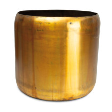 Aurum Cylinder planter, Ø 38 cm, height 36 cm, gold