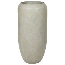 Cigar floor vase, Ø 50 cm, height 100 cm, gray