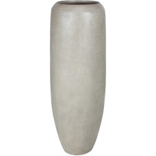 Cigar floor vase, Ø 54 cm, height 150 cm, gray