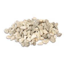 Natural stones 16-22 mm, light gray, 25 kg