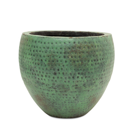 Turquesa planter, Ø 54 cm, height 45 cm, turquoise