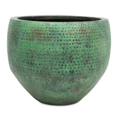 Turquesa planter, Ø 70 cm, height 56 cm, turquoise