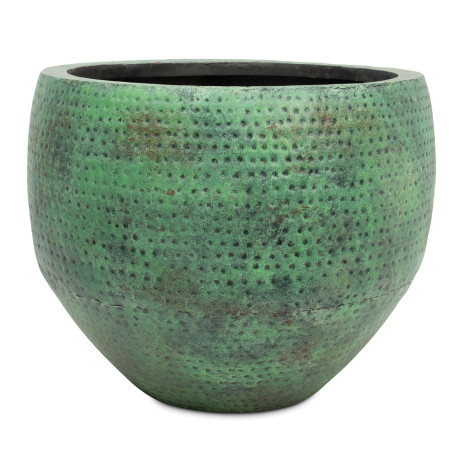 Turquesa planter, Ø 70 cm, height 56 cm, turquoise