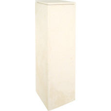 Polystone lid for planting column, 40 x 40 x 4 cm, cream