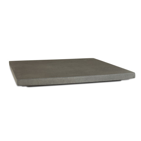 Polystone lid for planting column, 40 x 40 x 4 cm, gray