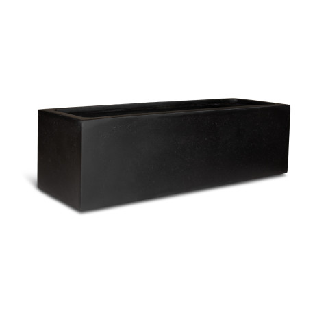 Polystone planter box, 100 x 35 x 30 cm, anthracite