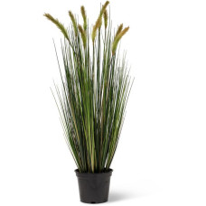 Foxtail grass - Alopecurus artificial plant, height 90 cm, potted