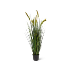 Foxtail grass - Alopecurus artificial plant, height 120 cm, potted