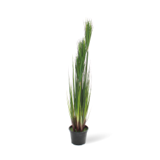 Bulbous grass artificial plant, densely grown, 122 cm, green