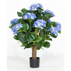 Hydrangea - Hydrangea artificial plant, 62 cm, blue