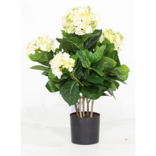 Hydrangea - Hydrangea artificial plant, 53 cm, cream