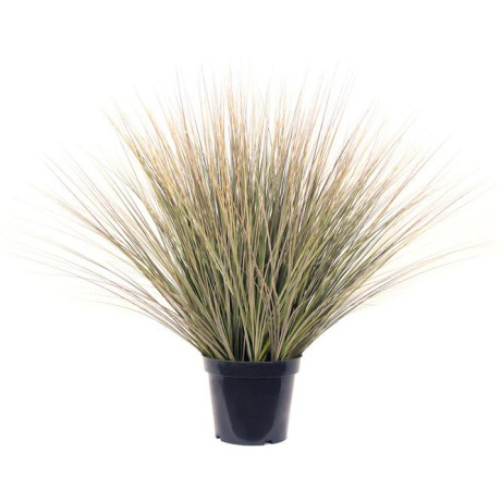 Bulbous grass artificial plant, bushy grown, height 90 cm, green