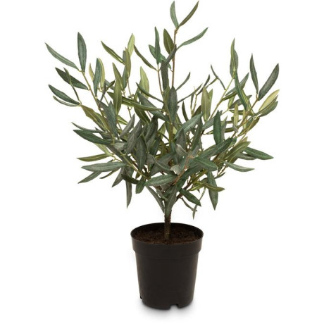 Olive bush - Olea europaea artificial plant 51 cm, potted