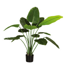 Bird of paradise flower - Strelitzia, artificial plant, UV stable, 122 cm