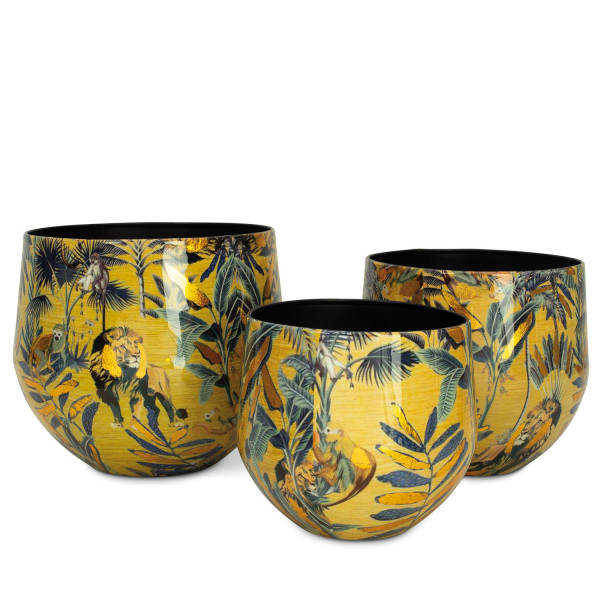 Nomad Lion table vessel, Ø 33 cm, height 29 cm