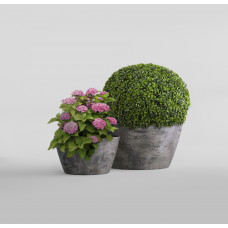 BOWL CONCRETE GREY DARK