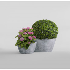 BOWL CONCRETE GREY LIGHT