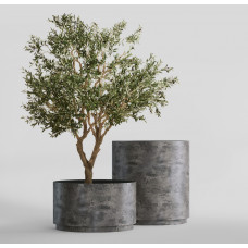 CYLINDER XL CONCRETE GREY DARK