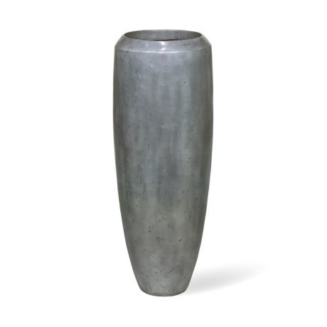 Loft floor vase, Ø 30 cm, height 80 cm, aluminum