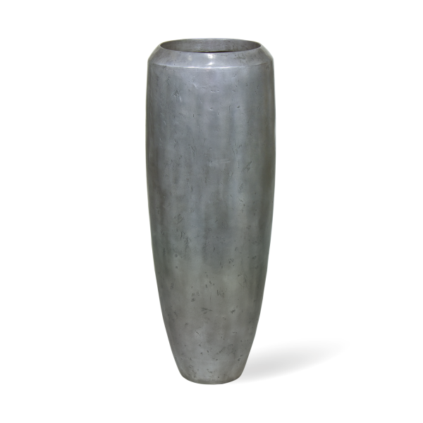Loft floor vase, Ø 30 cm, height 80 cm, aluminum