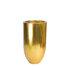 Pandora floor vase, Ø 50 cm, height 90 cm, gold leaf