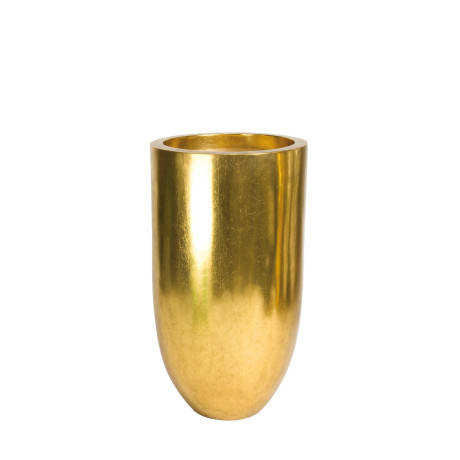 Pandora floor vase, Ø 50 cm, height 90 cm, gold leaf