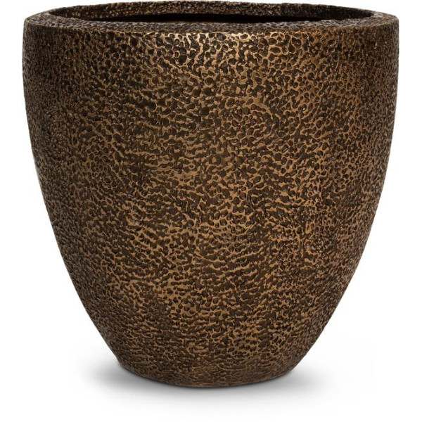 Coral Pflanzgefäß, Ø 50 cm, Höhe 50 cm, bronze-patina