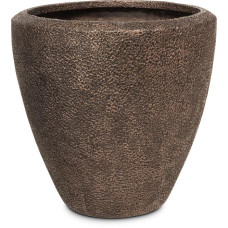  Coral planter, Ø 67 cm, height 67 cm, bronze patina