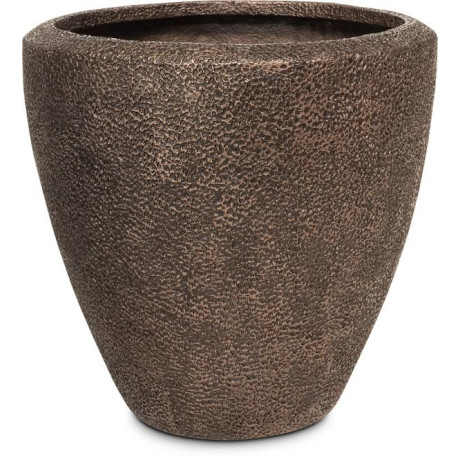  Coral planter, Ø 67 cm, height 67 cm, bronze patina