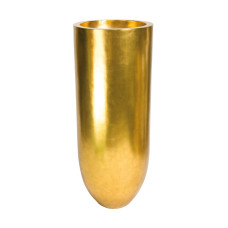 Pandora floor vase, Ø 50 cm, height 125 cm, gold leaf