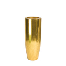 Pandora floor vase, Ø 35 cm, height 90 cm, gold leaf