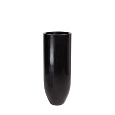 Premium floor vase Pandora, Ø 35 cm, height 90 cm, black