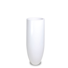 Premium floor vase Pandora, Ø 35 cm, height 90 cm, white