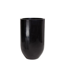 Premium floor vase Pandora, Ø 50 cm, height 90 cm, black