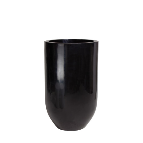 Premium floor vase Pandora, Ø 50 cm, height 90 cm, black