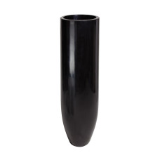 Premium floor vase Pandora, Ø 35 cm, height 125 cm, black