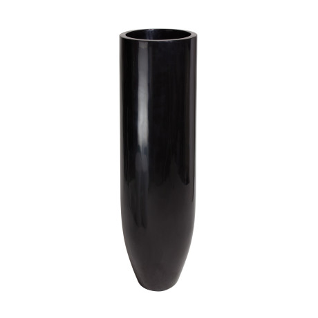 Premium floor vase Pandora, Ø 35 cm, height 125 cm, black