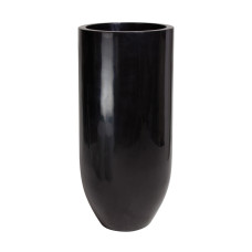 Premium floor vase Pandora, Ø 50 cm, height 125 cm, black