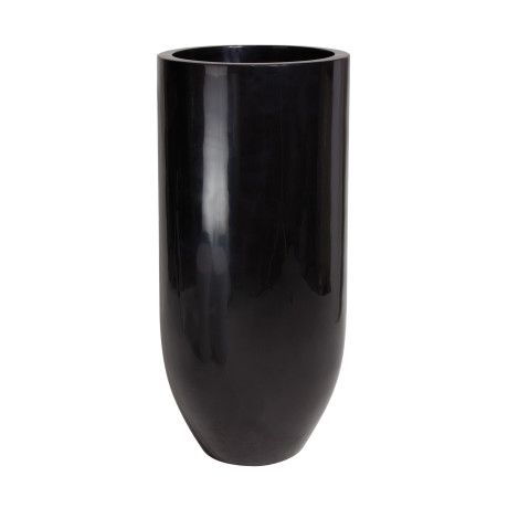 Premium floor vase Pandora, Ø 50 cm, height 125 cm, black