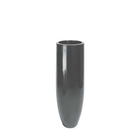 Premium floor vase Pandora, Ø 35 cm, height 90 cm, anthracite gray