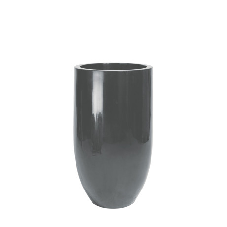 Premium floor vase Pandora, Ø 50 cm, height 90 cm, anthracite gray