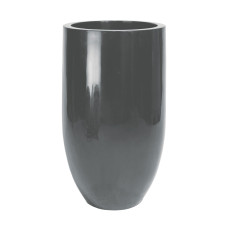 Premium floor vase Pandora, Ø 50 cm, height 125 cm, anthracite gray