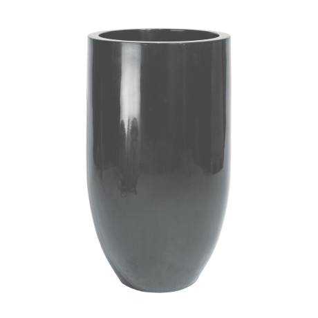 Premium floor vase Pandora, Ø 50 cm, height 125 cm, anthracite gray