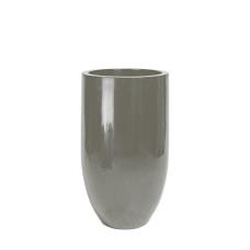 Premium floor vase Pandora, Ø 50 cm, height 90 cm, quartz gray