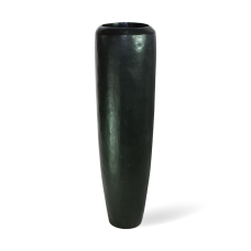 Loft floor vase, Ø 32 cm, height 120 cm, black iron