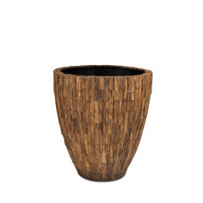 Woody floor planter, Ø 46 cm, height 50 cm