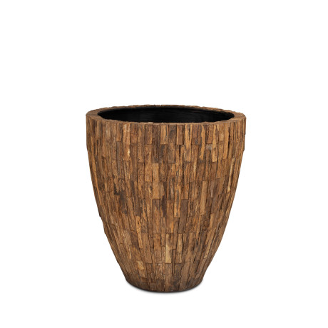 Woody floor planter, Ø 60 cm, height 65 cm