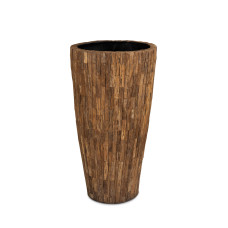 Woody floor vase, Ø 39 cm, height 75 cm