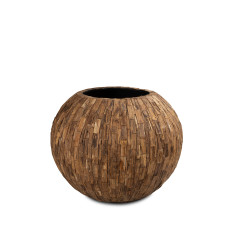 Woody planter Globe, Ø 50 cm, height 40 cm